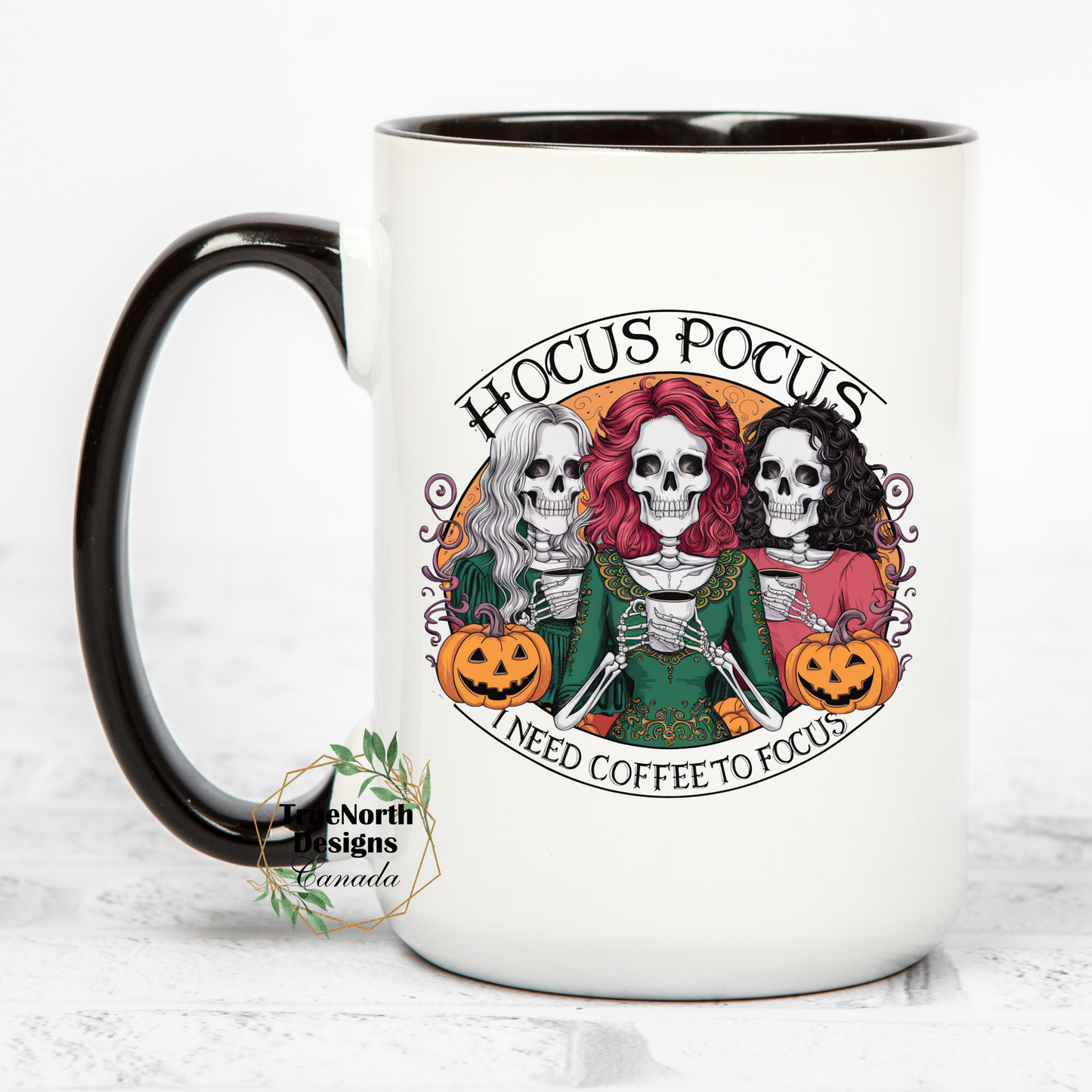 Hocus Pocus I Need Coffee To Focus mug