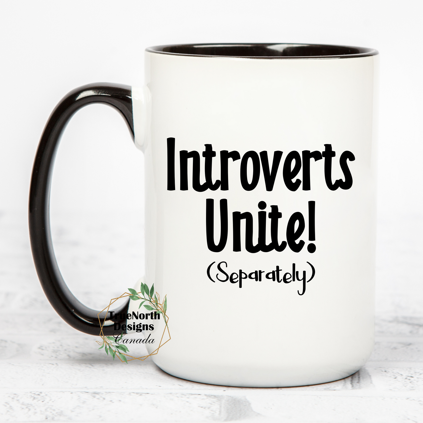 Introverts Unite! Separately Mug