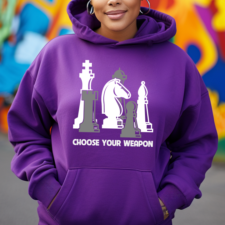 Choose Your Weapon - Chess Set