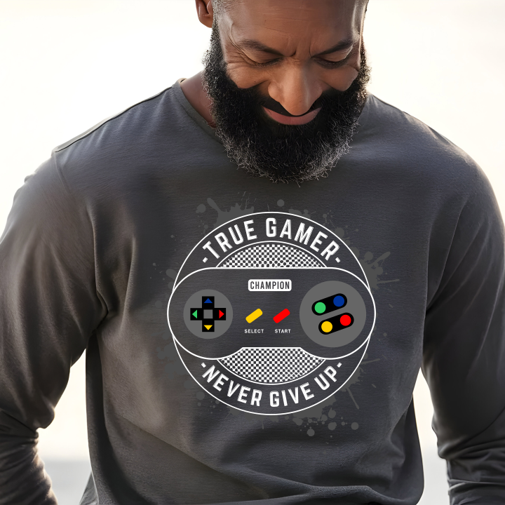 True Gamer: Never Give Up