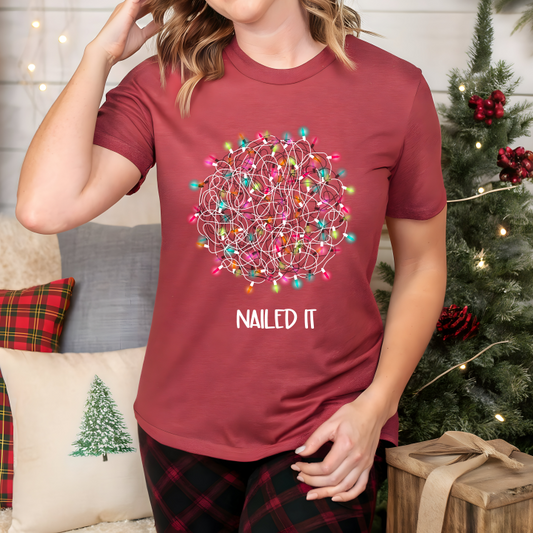 Nailed It Christmas Lights