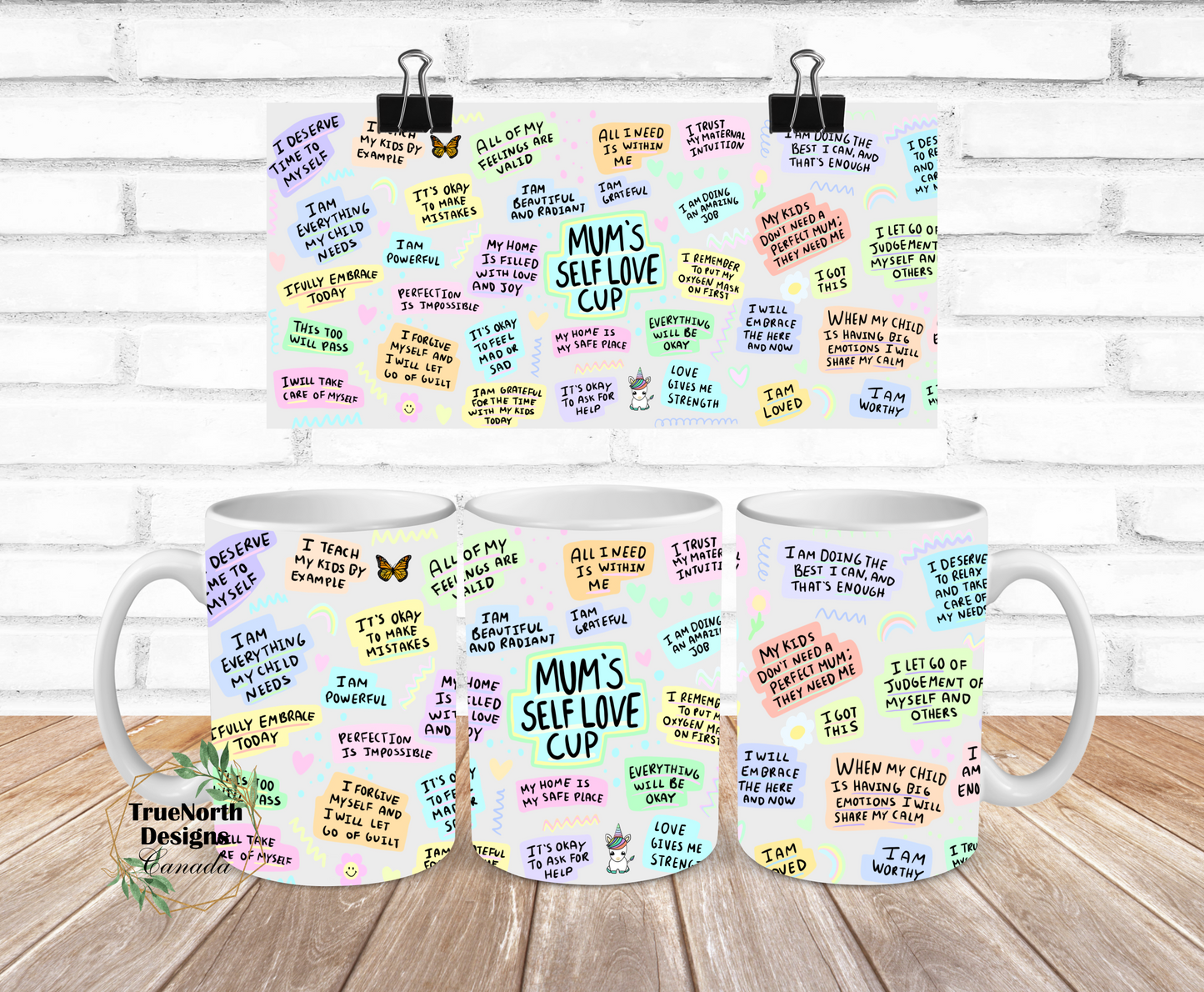 Mum's Self Love Full Wraparound Mug