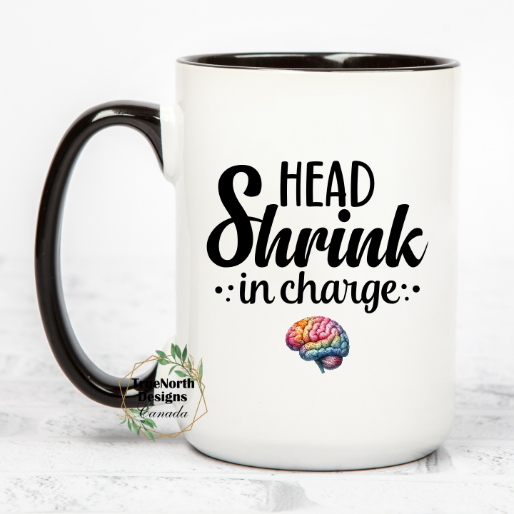 Head Shrink in Charge Mug