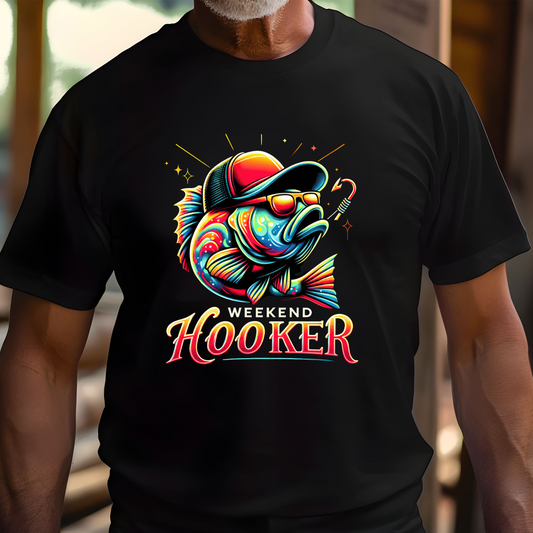 Weekend Hooker Funny Fisherman