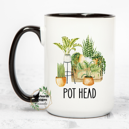 Pot Head Plant Lover Mug