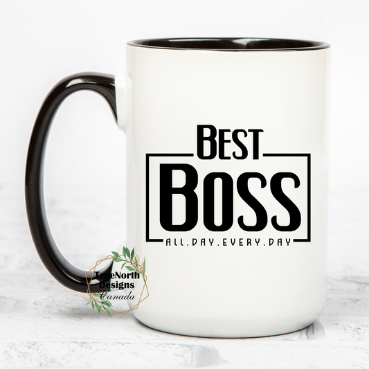 Best Boss All Day Every Day Mug