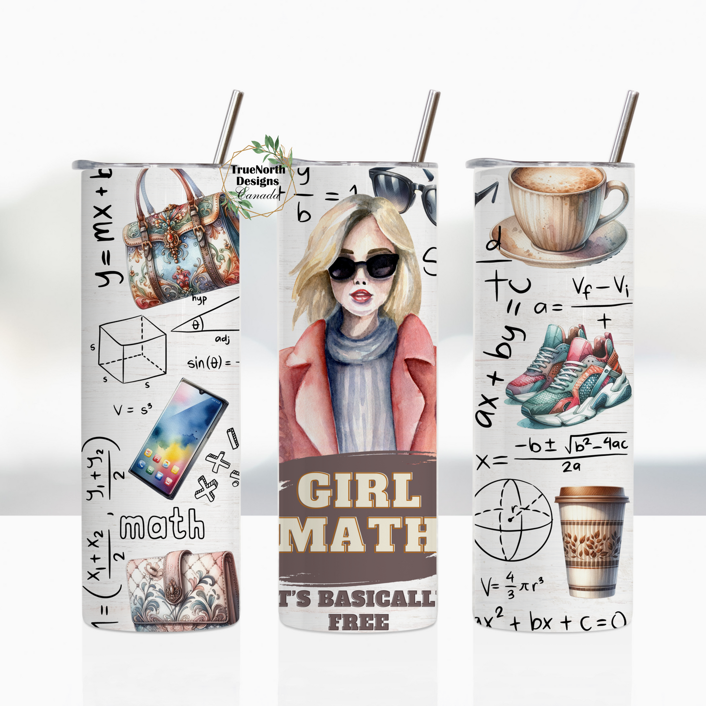 Girl Math Tumbler