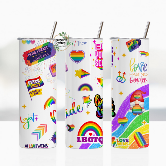 Rainbow Pride Tumbler