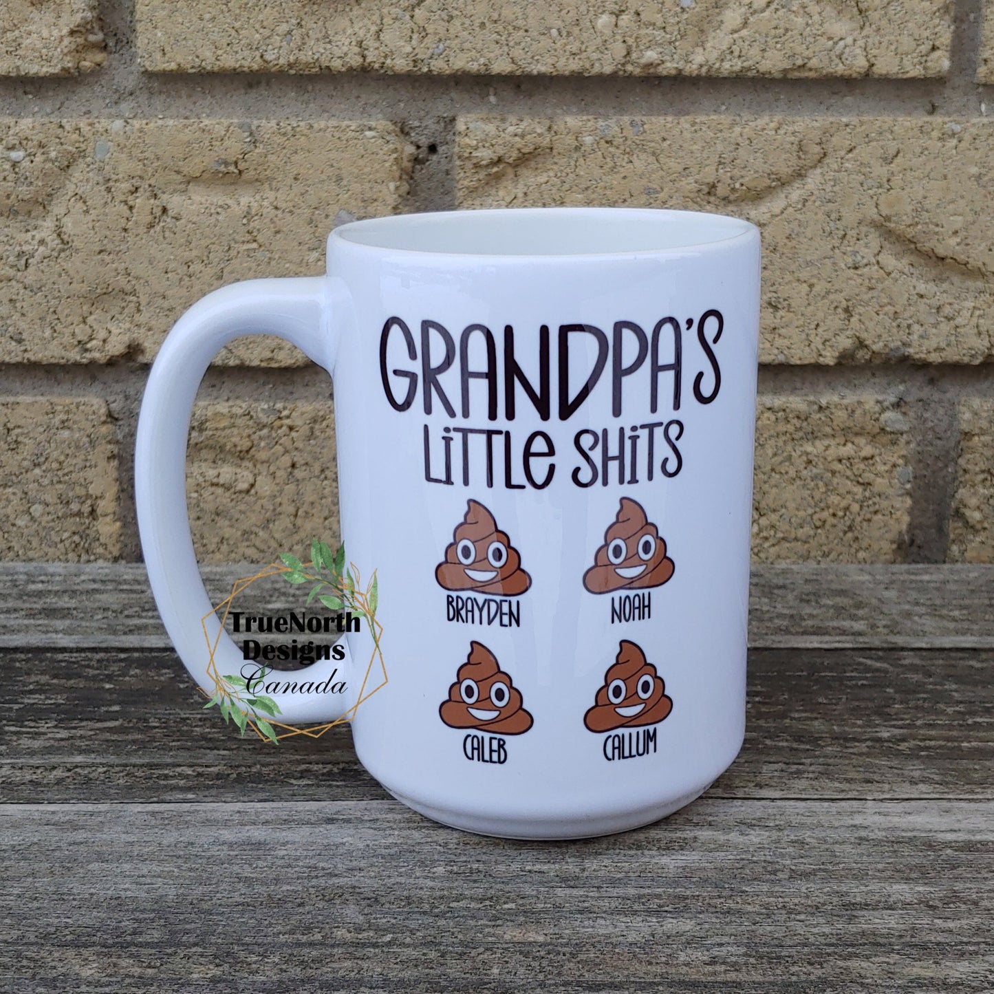 Grandpa's Little Shits Mug TNDCanada