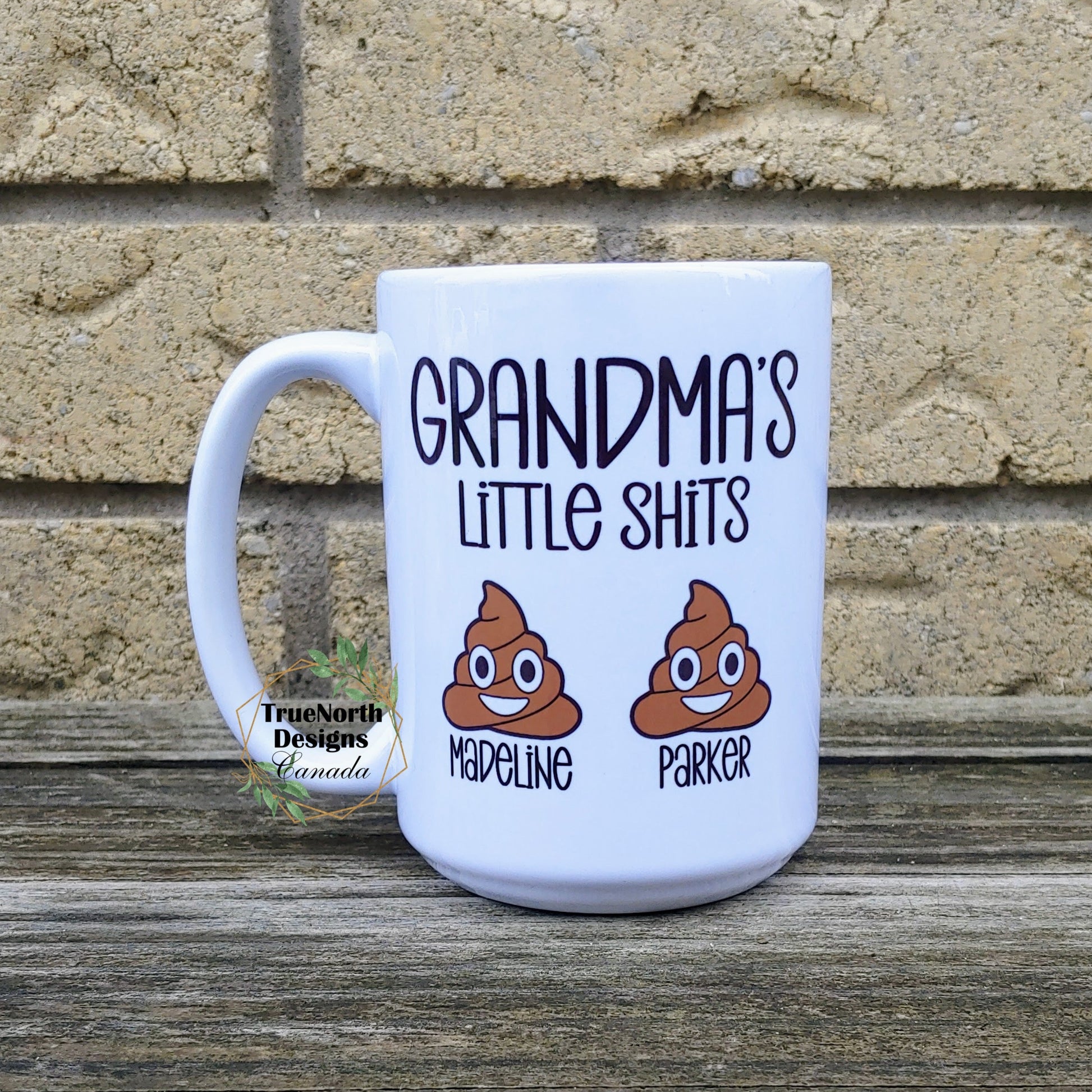 Grandma's Little Shits Mug TNDCanada