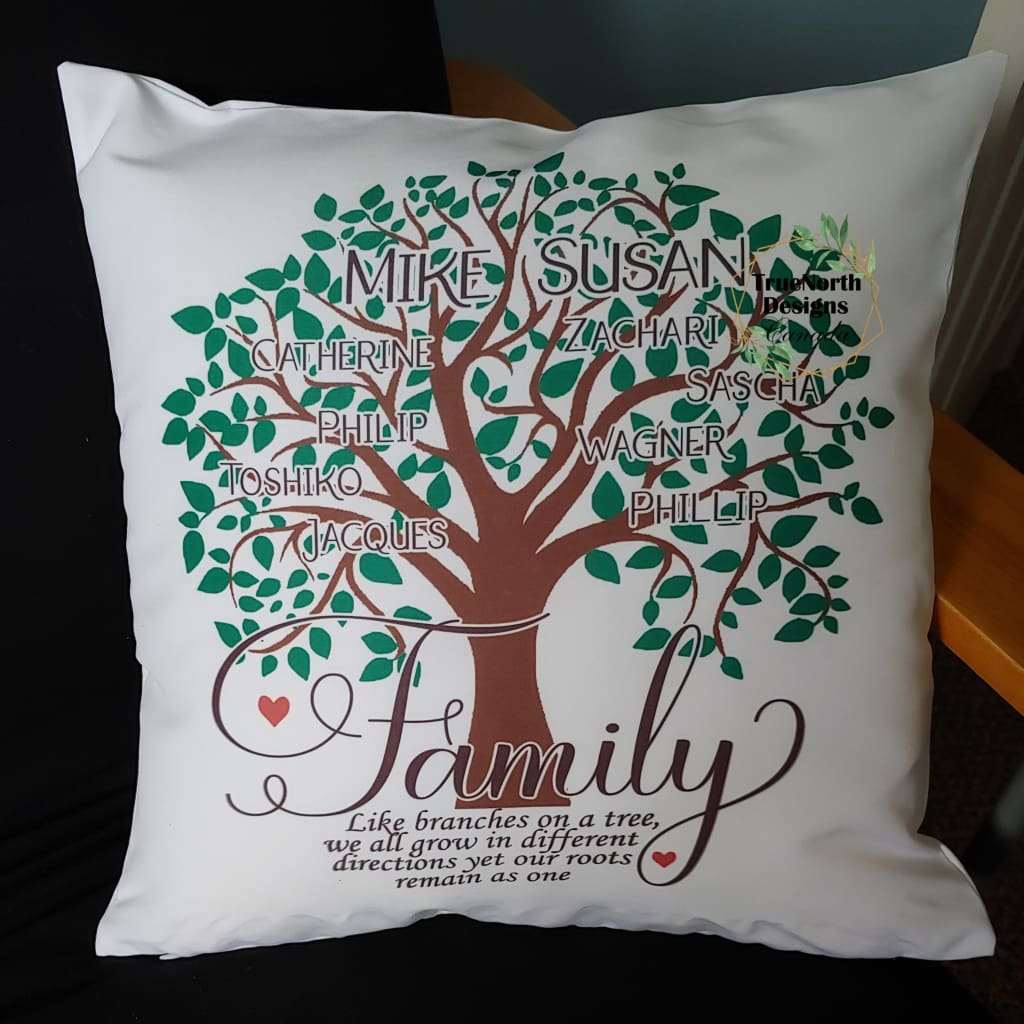 Family Tree Pillow TNDCanada