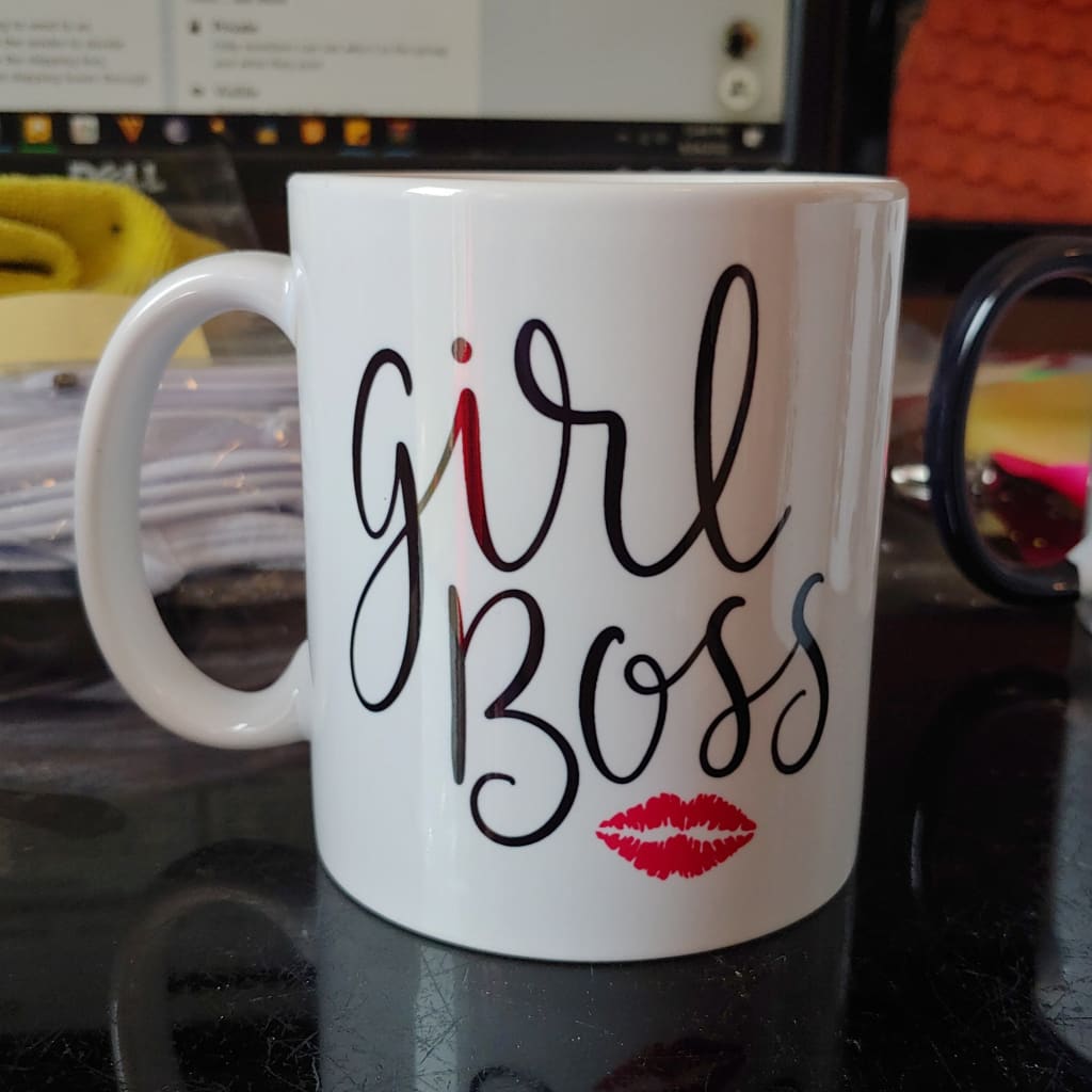 Girl Boss (11oz white mug w/design on one side) TNDCanada