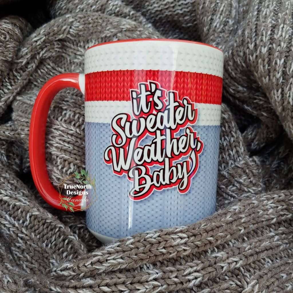 It's Sweater Weather Baby Mug TNDCanada